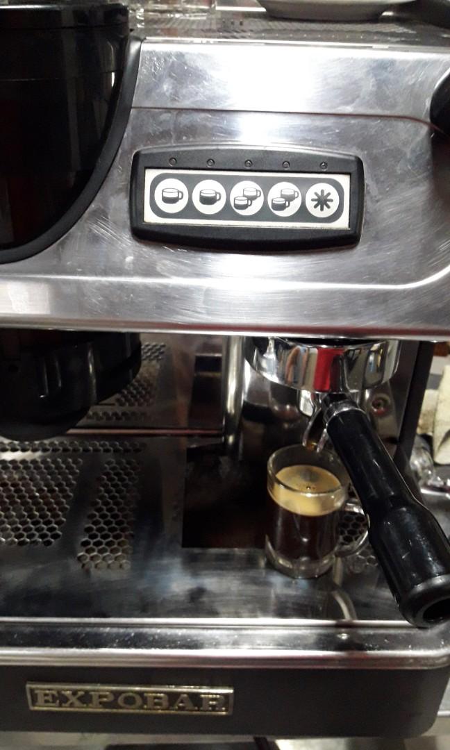 Expobar Espresso Machine with Built in Grinder, TV & Home Appliances