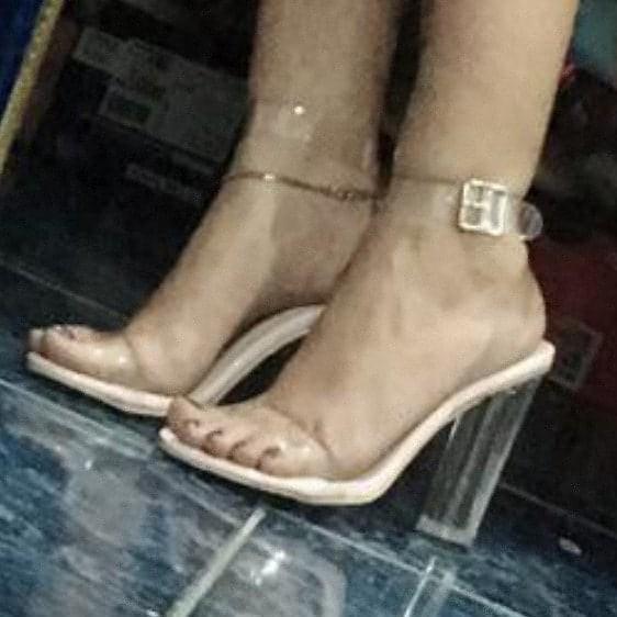 fashion nova transparent shoes