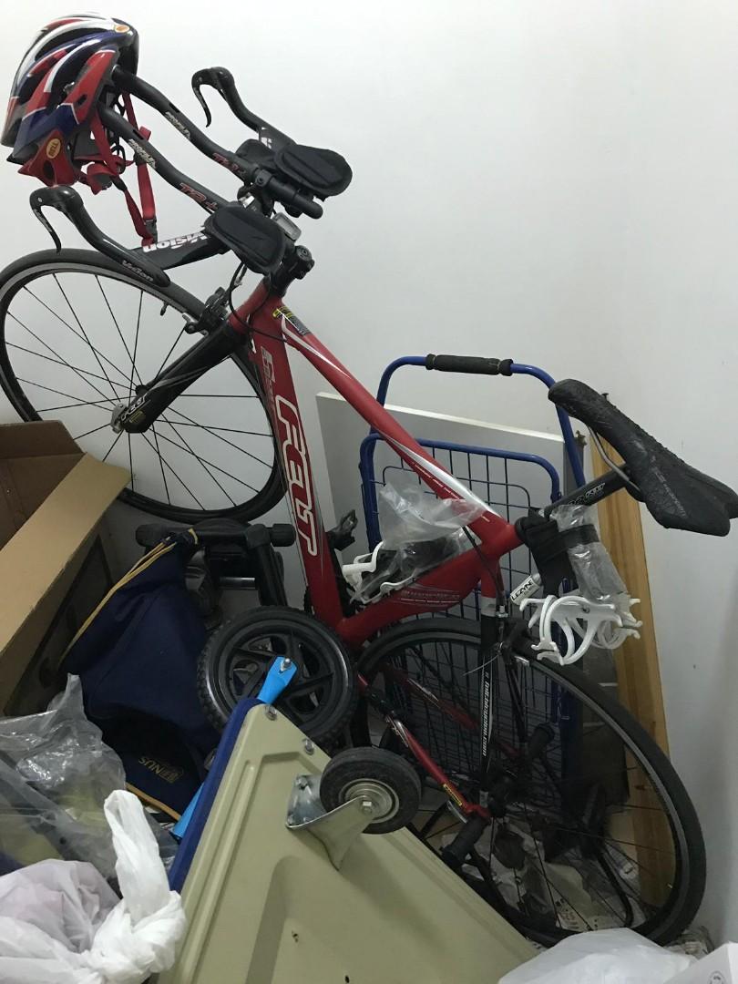 road bike with training wheels