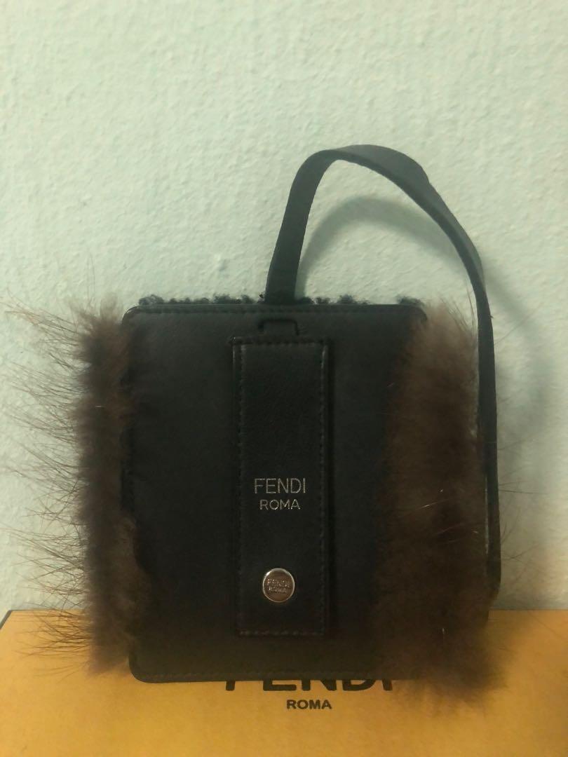 fendi luggage tag