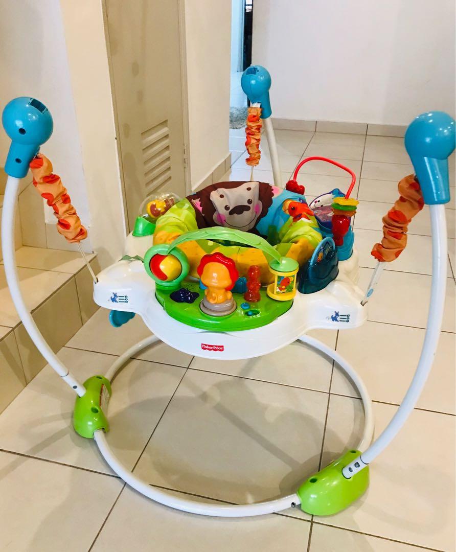 how long baby in jumperoo
