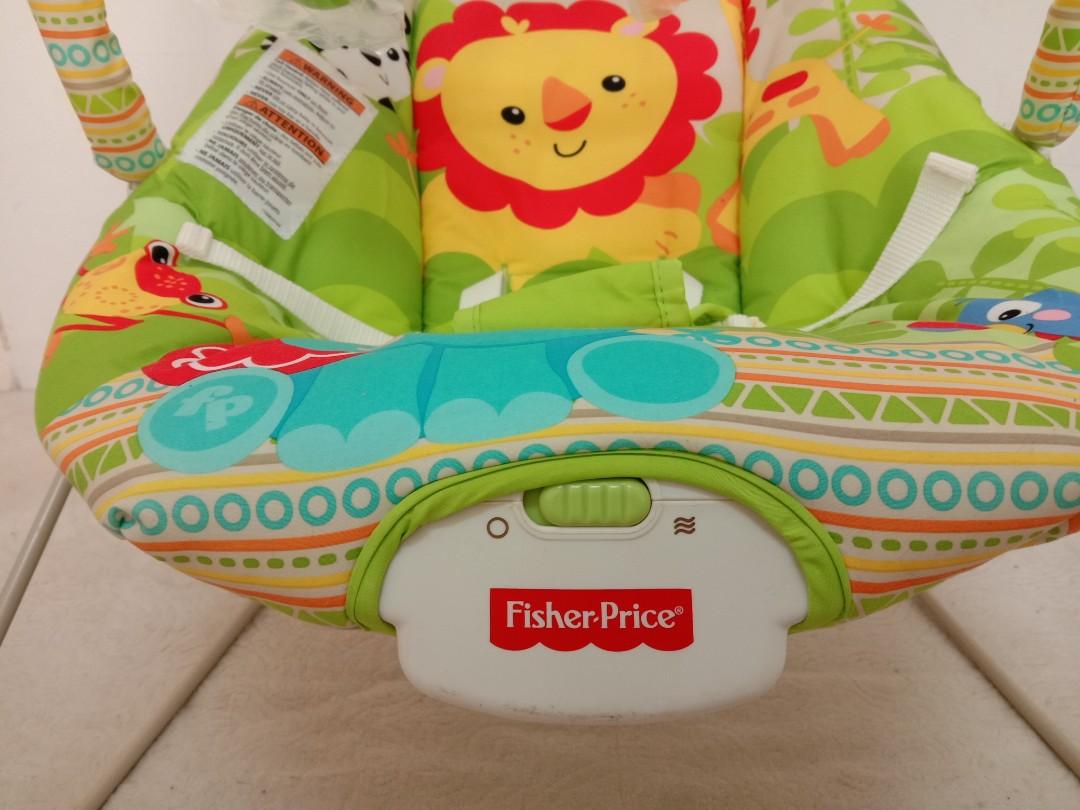 Fisher price rainforest deluxe bouncer, Babies & Kids, Infant Playtime