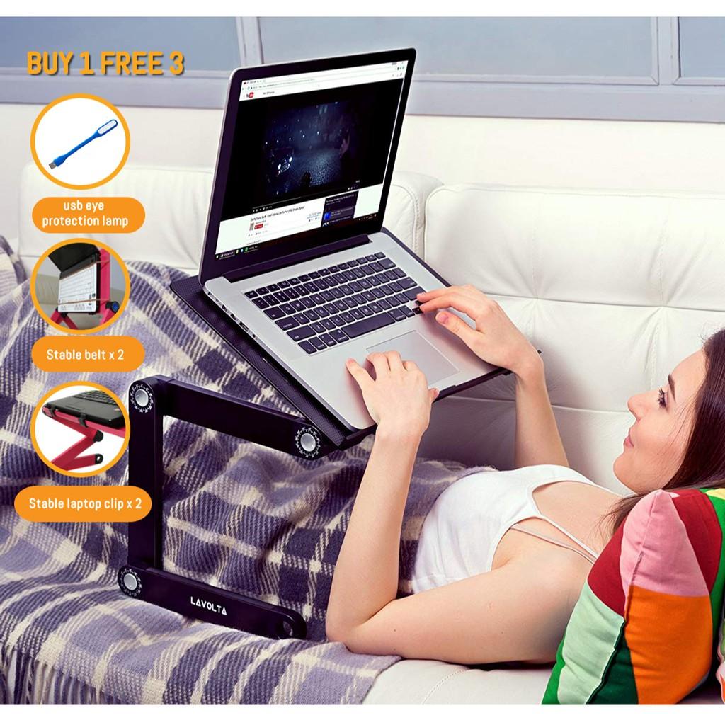 Lazy desk on sale laptop stand