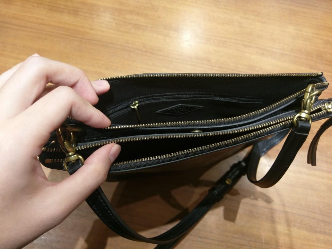 Fossil devon outlet small leather crossbody
