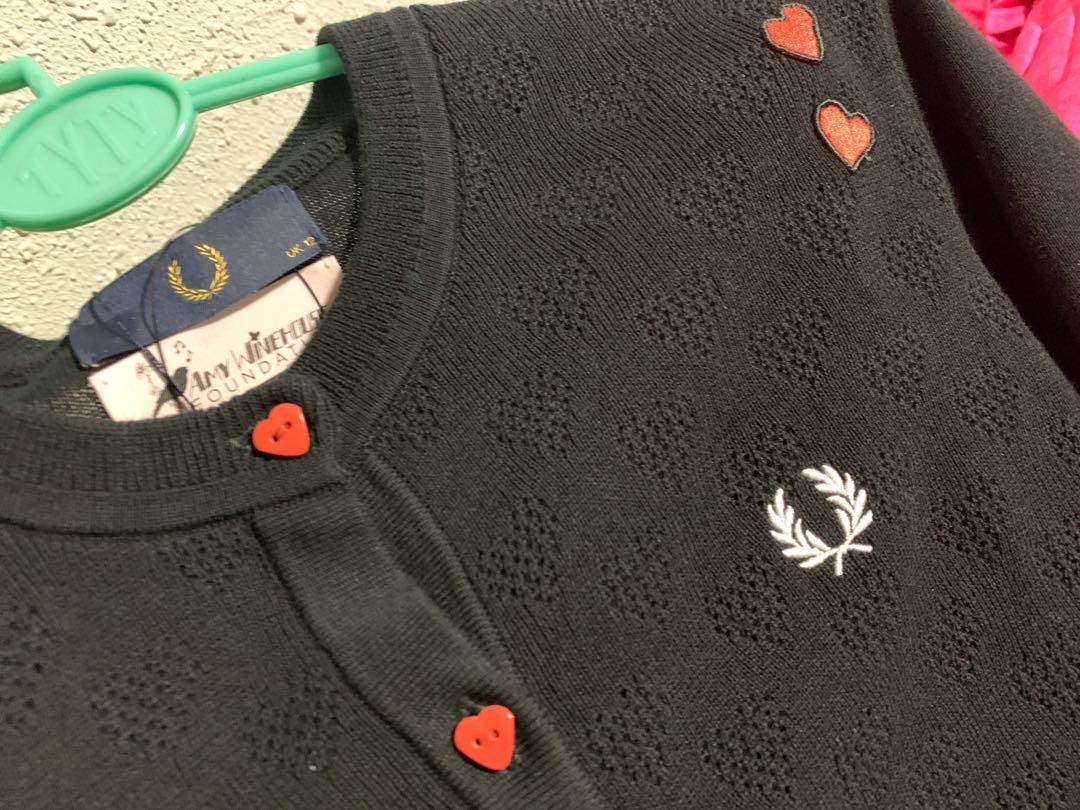 Fred Perry Cardigan Amy Winehouse Foundation