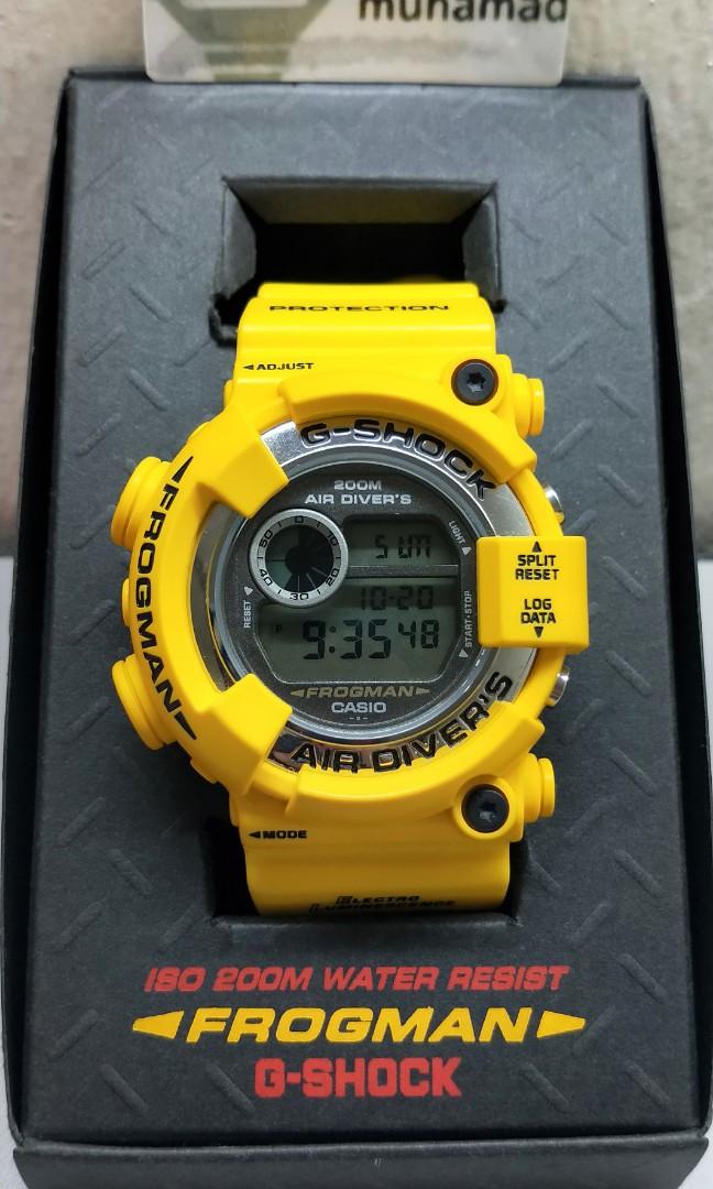 G shock 2025 frogman kuning