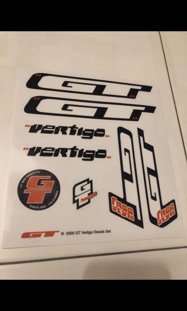 Gt online vertigo decals