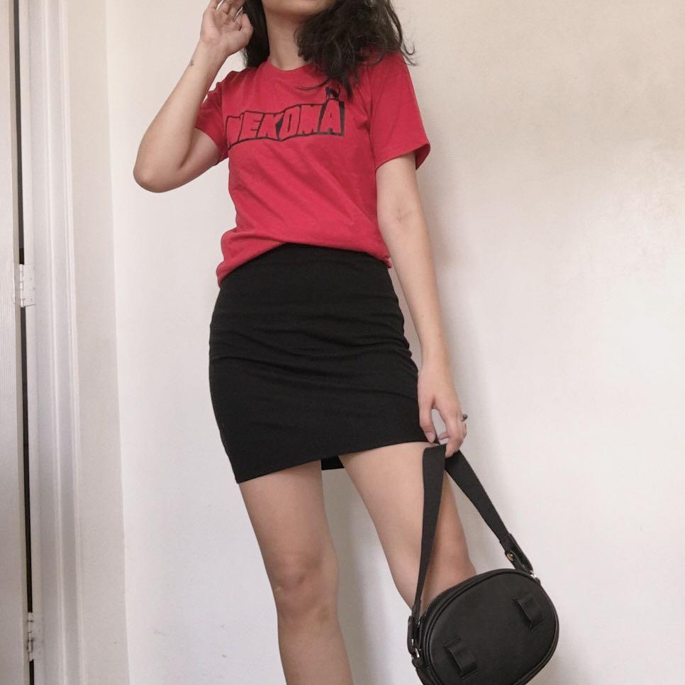 Haikyuu! Nekoma Shirt (Category: Shirts) located in Taytay. Submitted by cassiopeias (Listing ID 258009970, Image 2). Description: Haikyuu Nekoma Red Shirt •Fits S-M •Great Condition •😸😸😸 ❗️we are not responsible for the item once shipped ❗️.