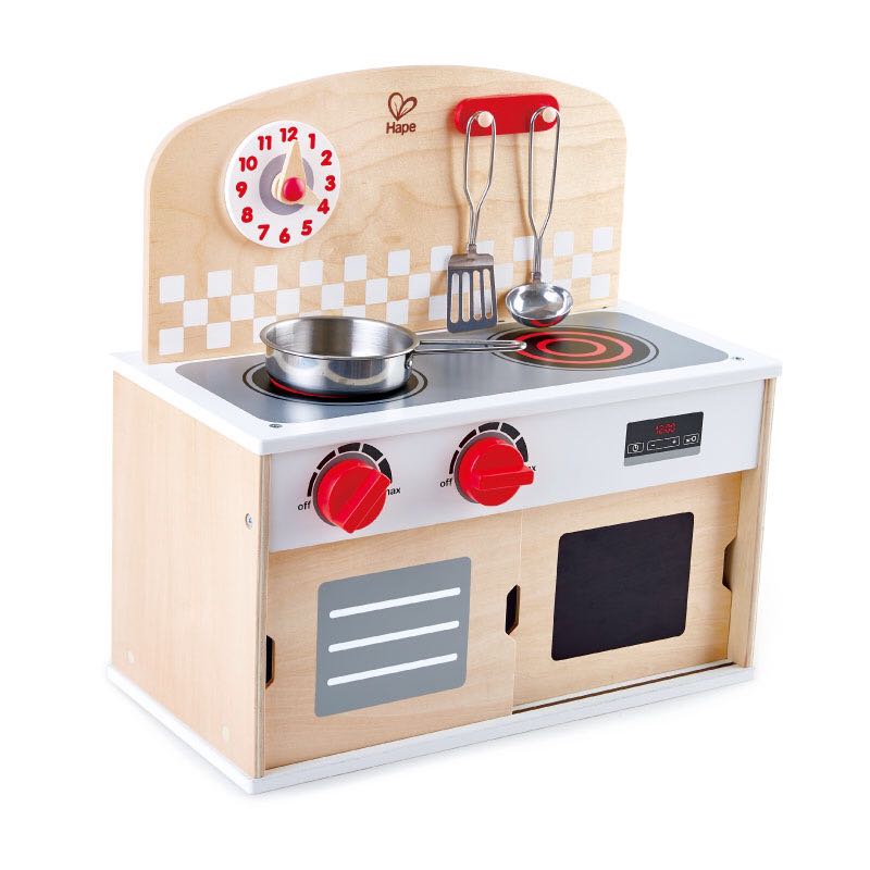 Hape Chef s Cooktop Hobbies Toys Toys Games on Carousell