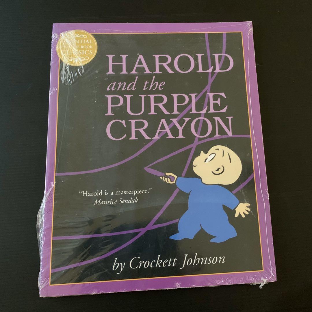 Harold And The Purple Crayon By Crockett Johnson Big Sized