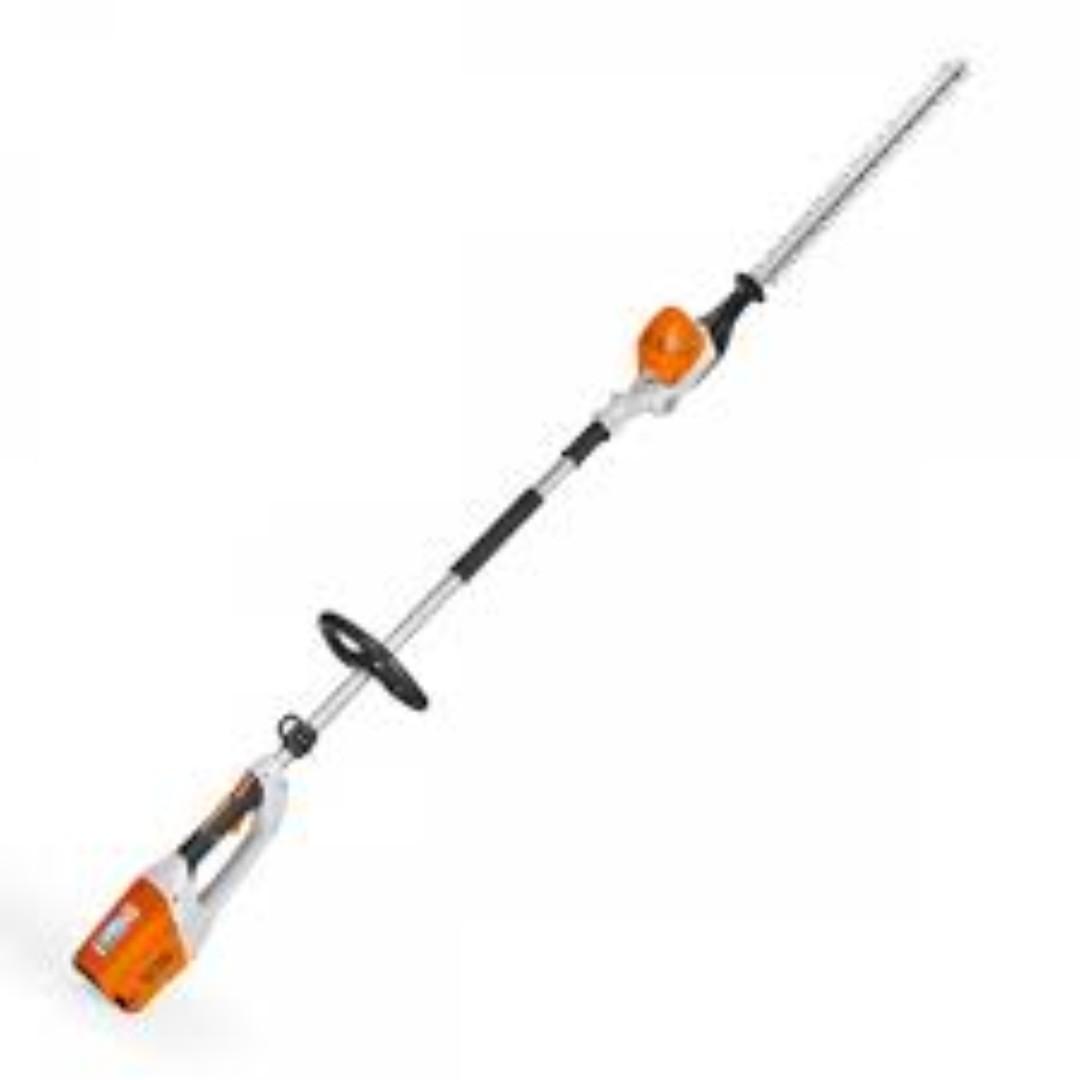 HLA65 Cordless long-reach hedge trimmer (Category: Construction Tools & Equipment) located in Manila. Submitted by joeyroque09 (Listing ID 257879536, Image 1). Description: Takezo Industrial Supply 09177110098 For more inquiries please contact https://www.facebook.com/takezo.industrial Our Website: takezoindustrialsupply.com https://takezoindustrialsupply.storehub.me/ Cordless Long-Reach Hedge Trimmer Model: HLA 65 Length: 205 cm AL 300 & AP 300 