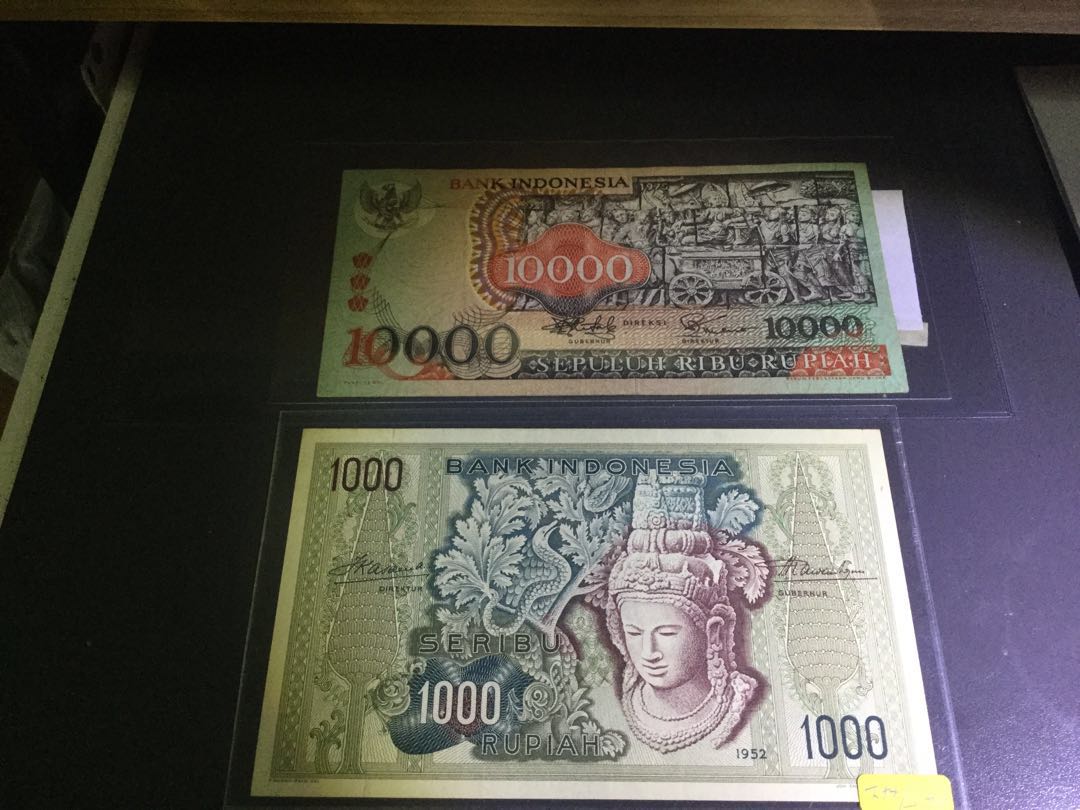 Indonesia 1952 1 000 Rupiah 1975 10 000 Rupiah Vintage Collectibles Currency On Carousell Get live exchange rates, historical rates & charts for inr to idr with xe's free currency calculator. carousell