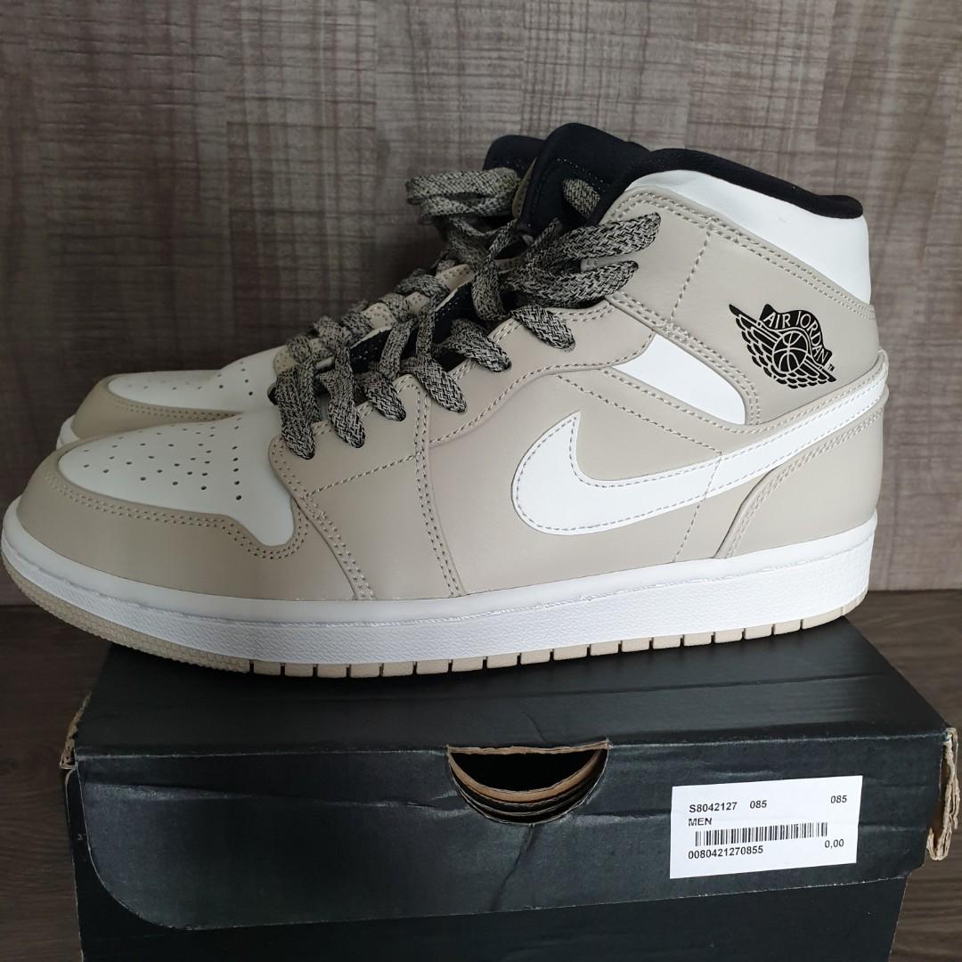 Air jordan 1 sales mid desert sand