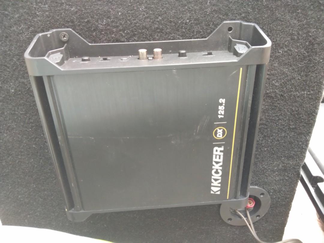 Kicker Amp Kicker Speaker With Box Hobbies Toys Music Media Music Scores On Carousell