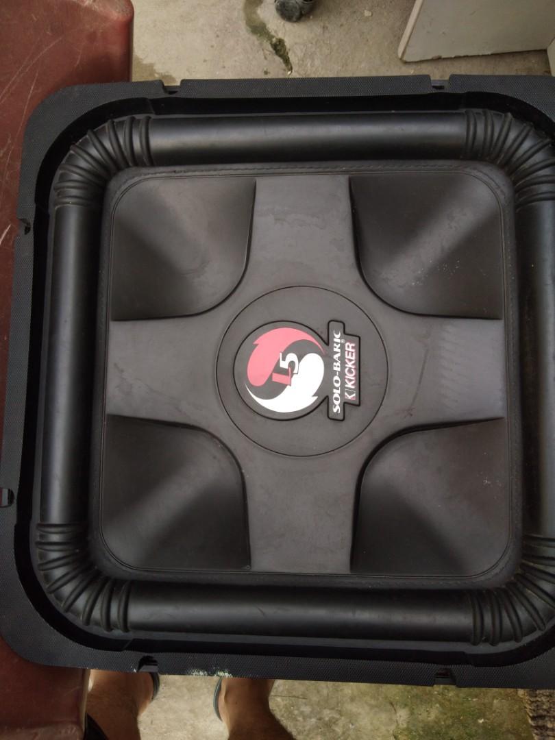 Kicker Amp Kicker Speaker With Box Hobbies Toys Music Media Music Scores On Carousell