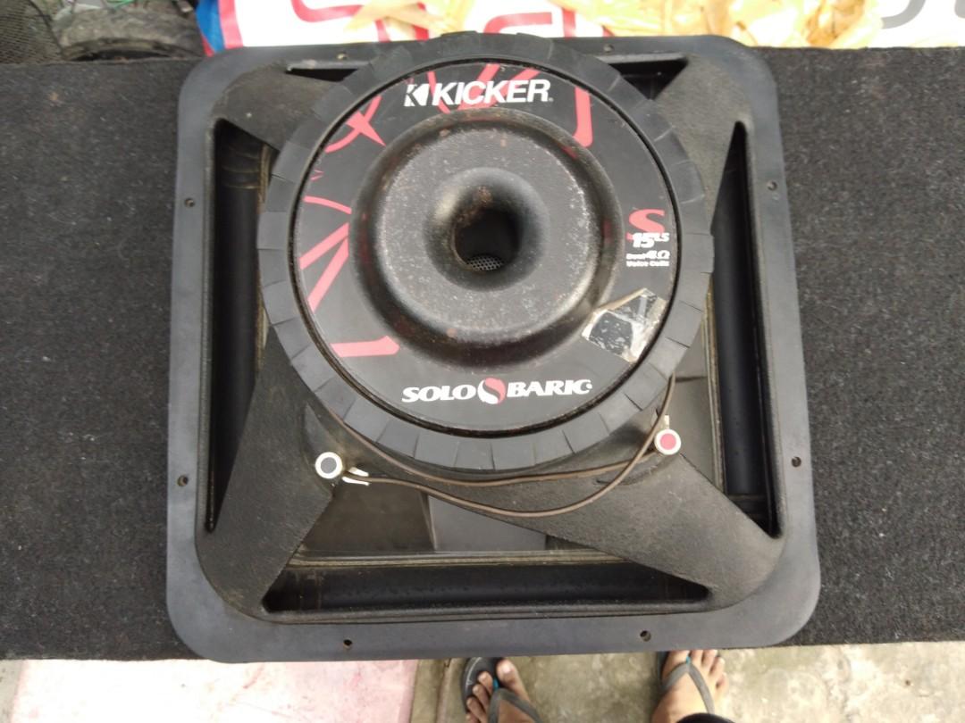 Kicker Amp Kicker Speaker With Box Hobbies Toys Music Media Music Scores On Carousell