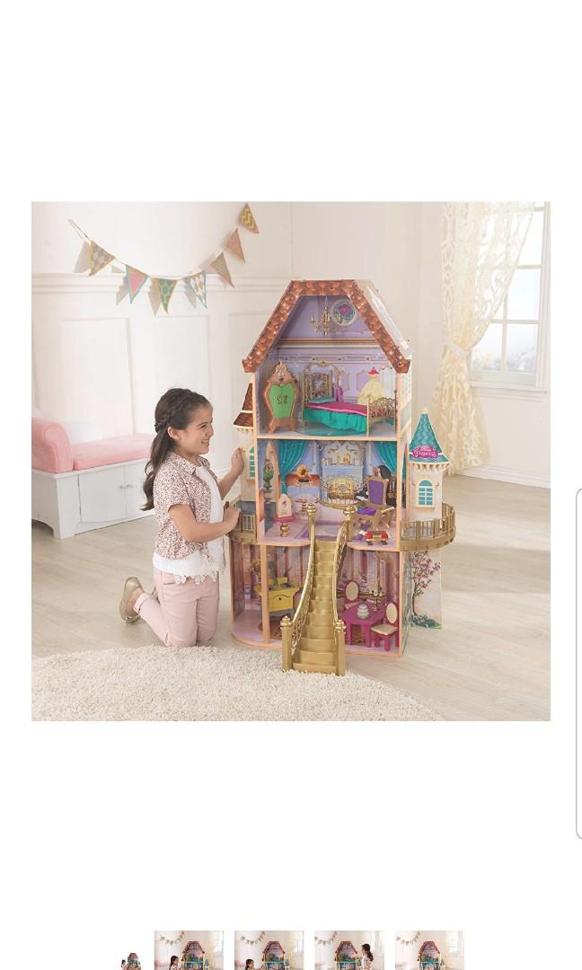belle enchanted dollhouse by kidkraft