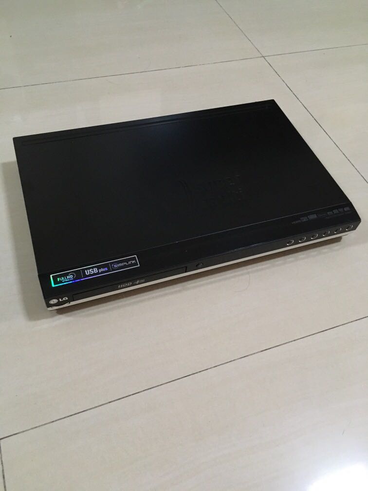 LG HDD/DVD RECORDER RH387H, TV & Home Appliances, TV & Entertainment
