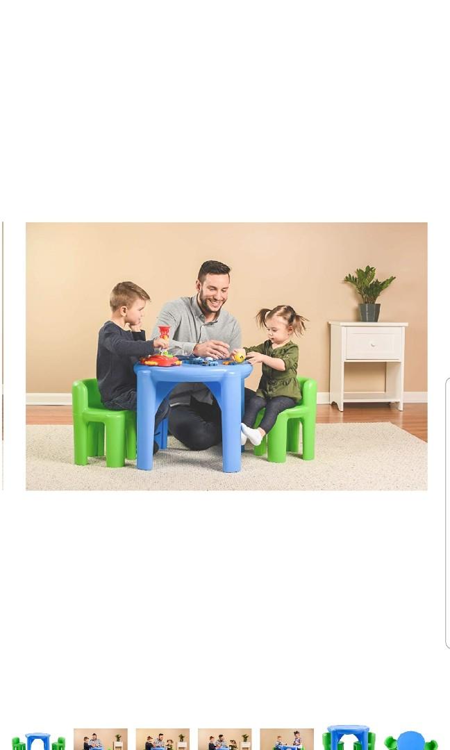 Little Tikes Bright N Bold Kids Child Children Table Desk And 2