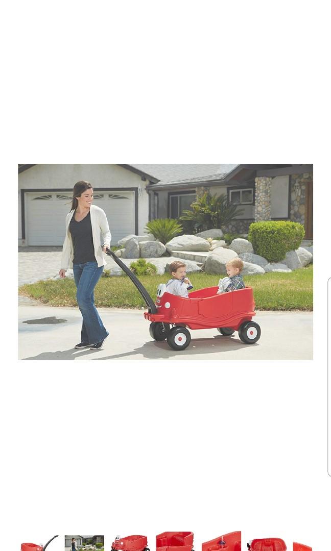 little tikes pull along wagon