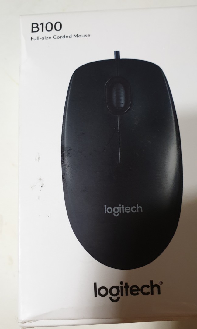 Logitech B100 Mouse Electronics Computer Parts Accessories On Carousell