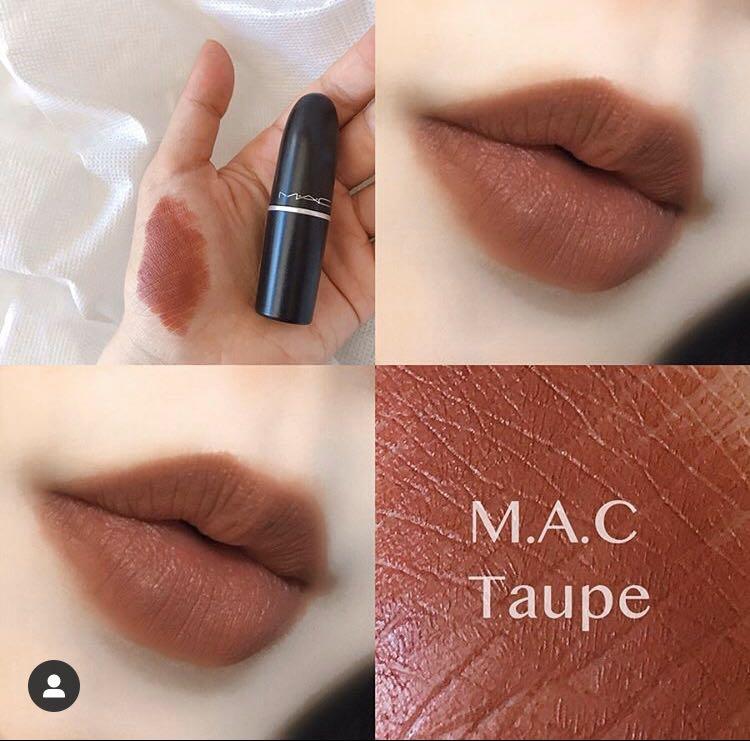 MAC Matte Lipstick- Taupe