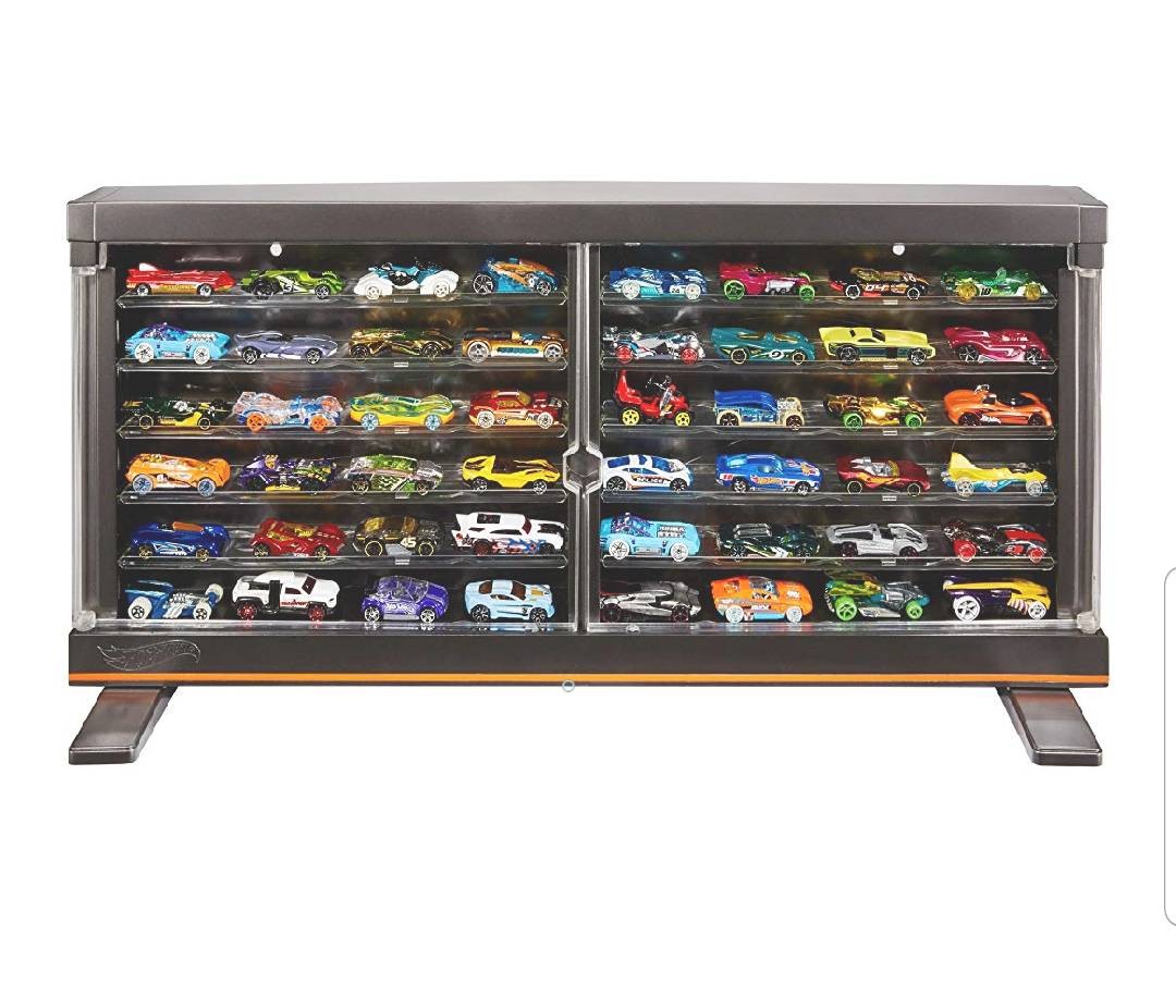 mattel hot wheels display case