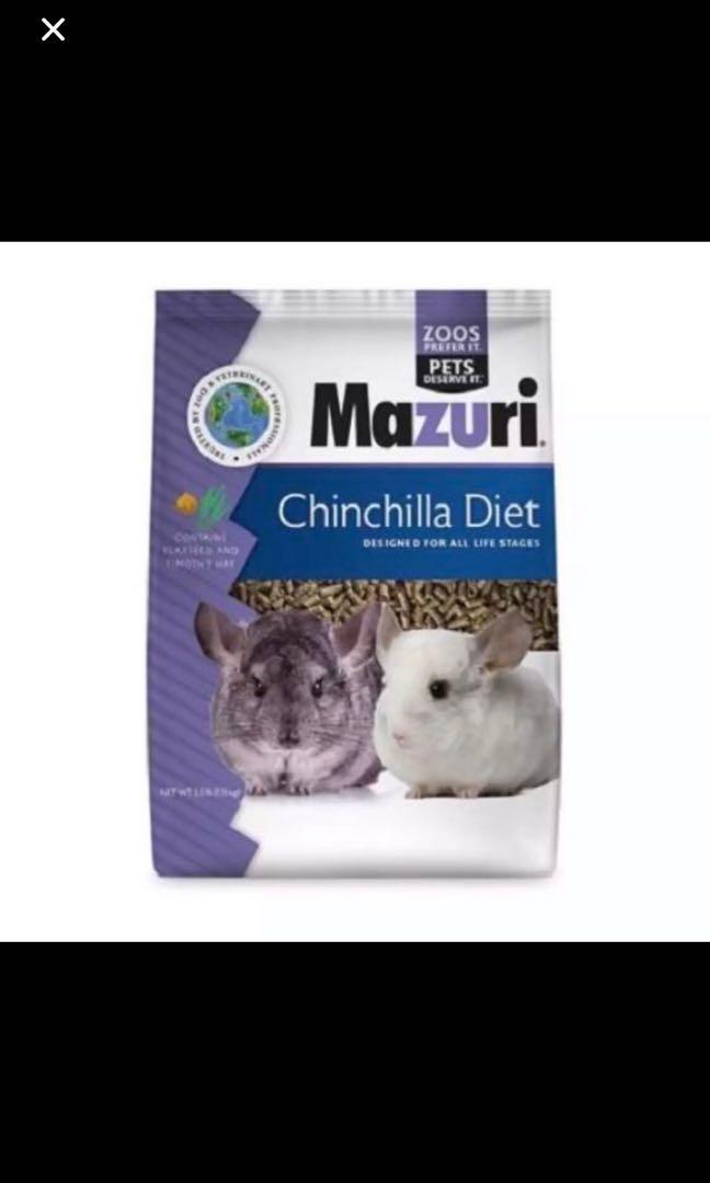 Mazuri Pellets for Chinchillas Pet Supplies Pet Food on Carousell
