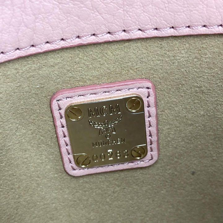 MCM Pink Chain Sling Bag 197009871