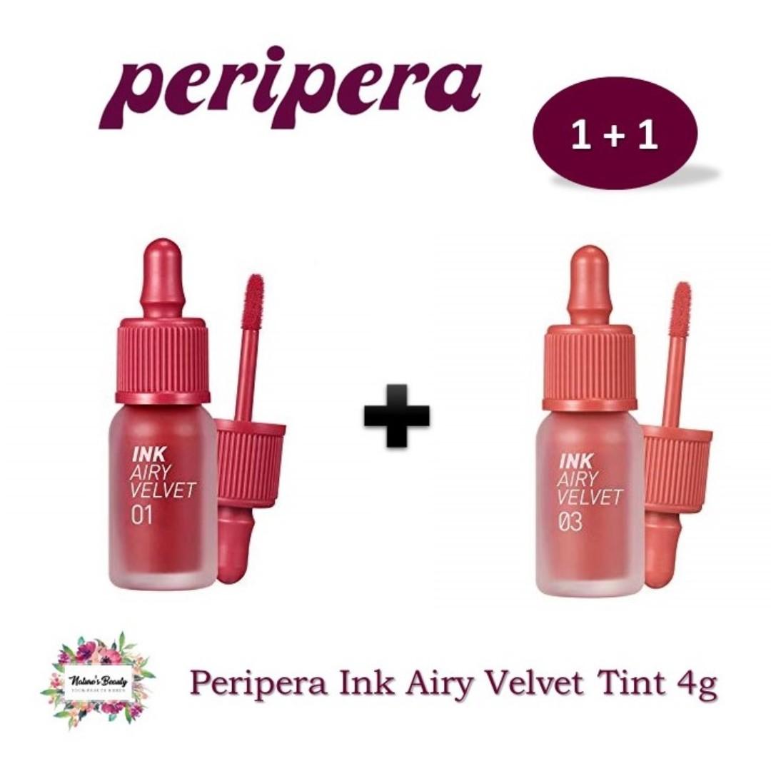 New Peripera Ink Airy Velvet Tint 4g 19 Version Free Delivery Health Beauty Makeup On Carousell