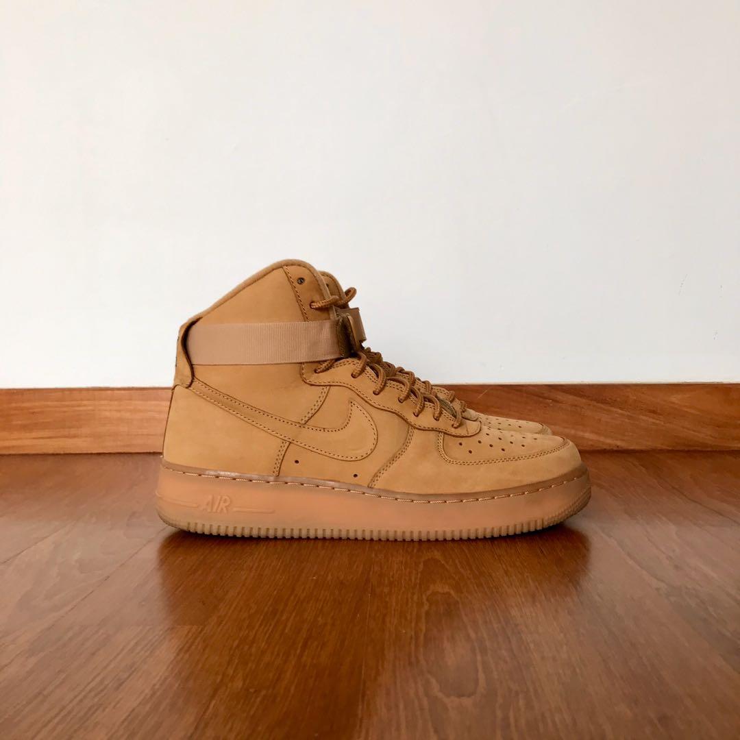 Nike Air Force 1 High Wheat Men s Fashion Footwear Sneakers
