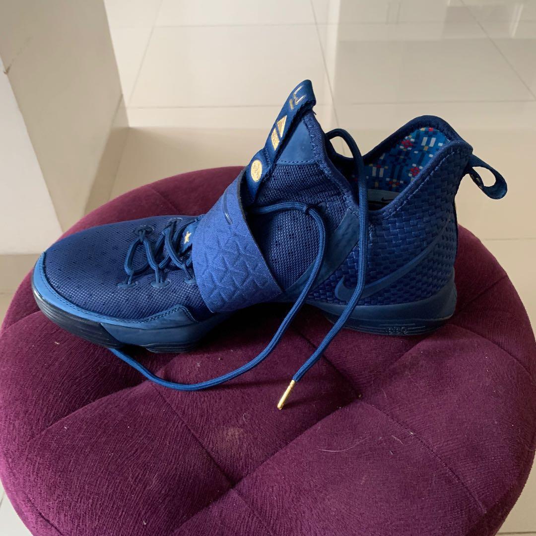 Nike LeBron 15 XV Agimat Philippines Coastal Blue Metallic Gold