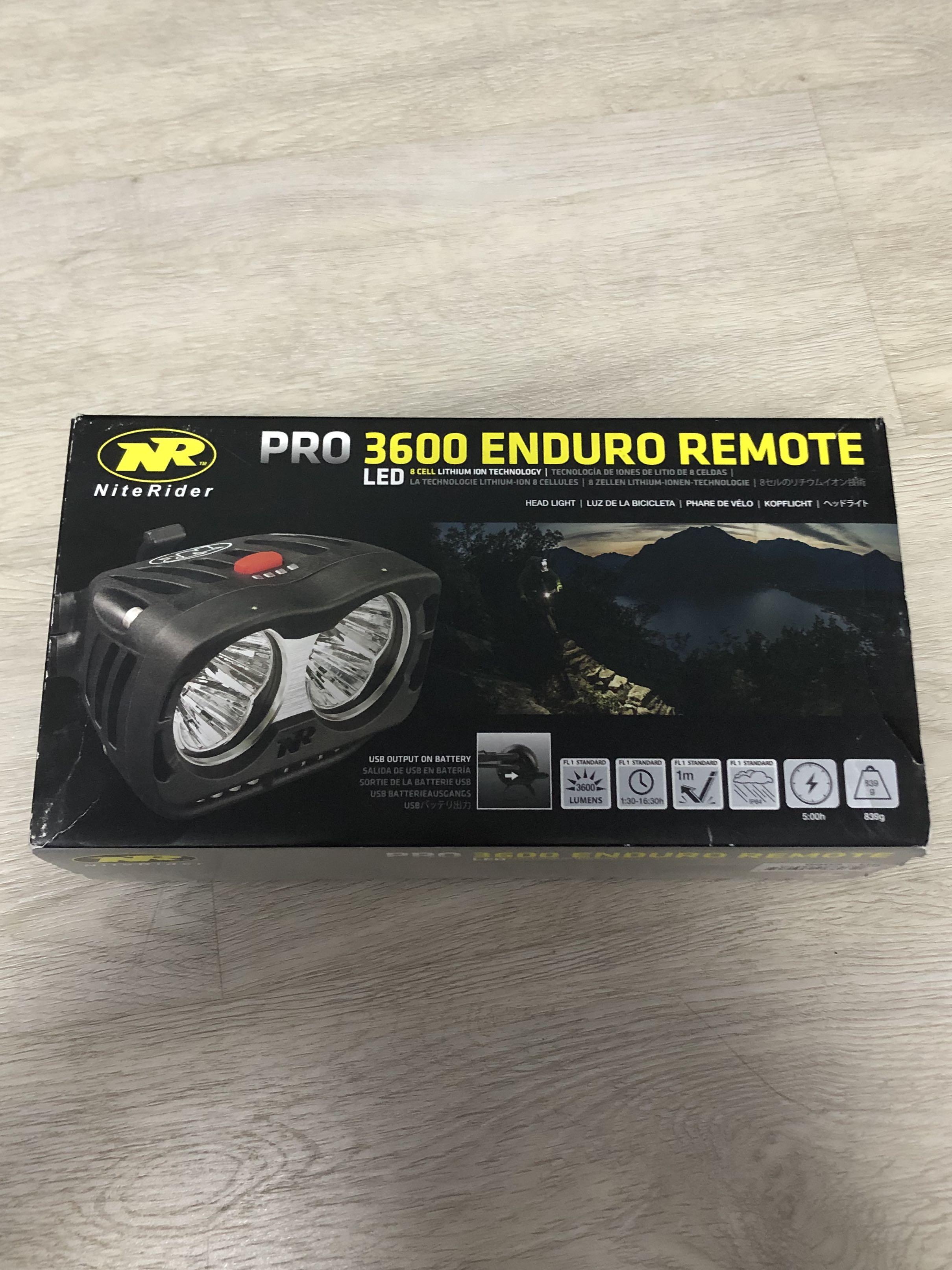 niterider pro 3600 enduro