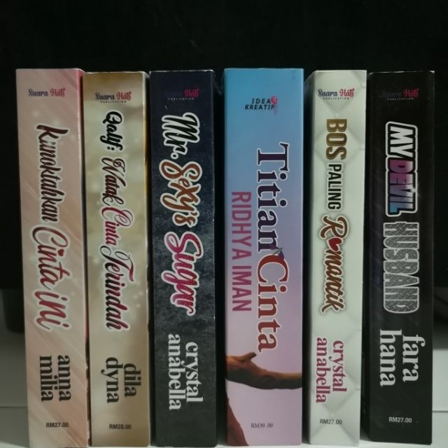 Novel Melayu Books Stationery Books On Carousell