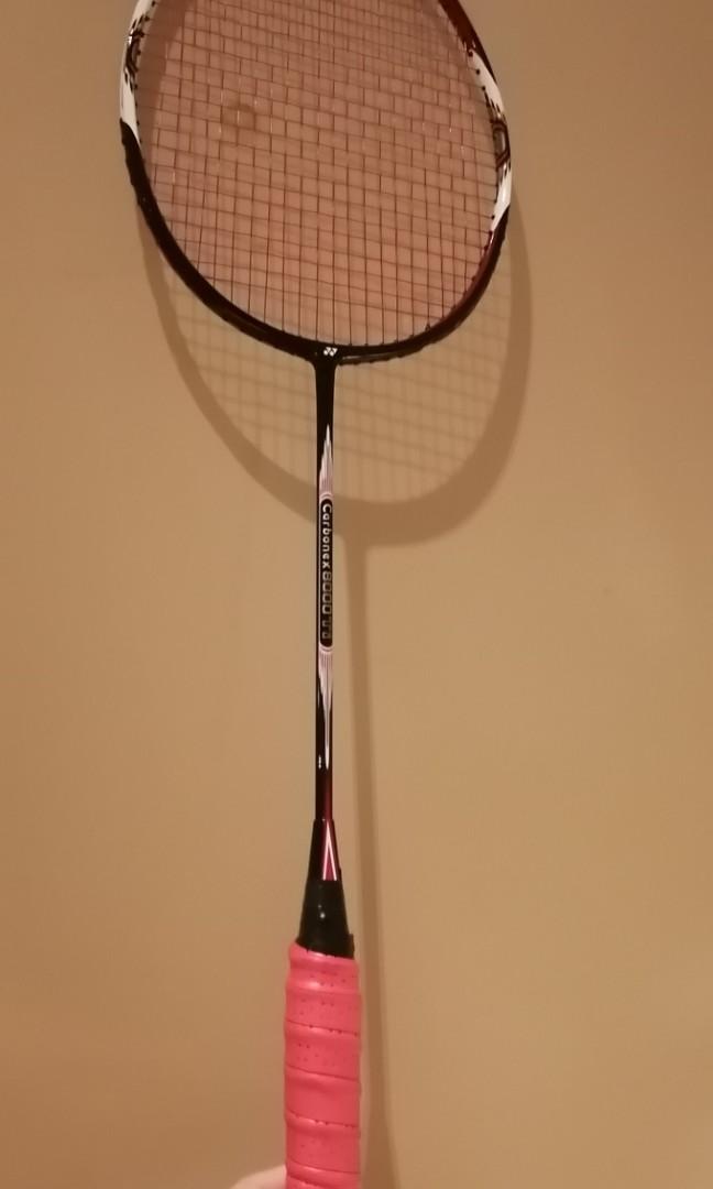 Original Yonex Carbonex 8000 Ti Badminton Racket, Sports Equipment