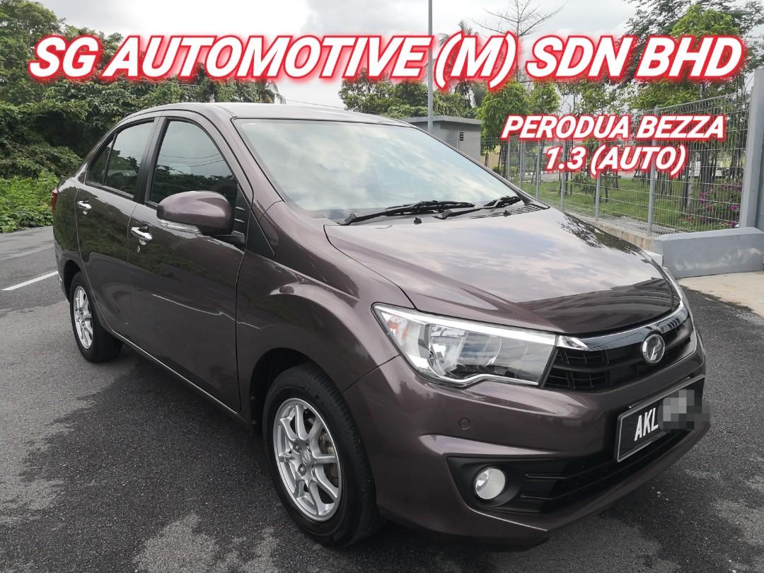 PERODUA BEZZA 1.3 X (AUTO), Cars, Cars for Sale on Carousell