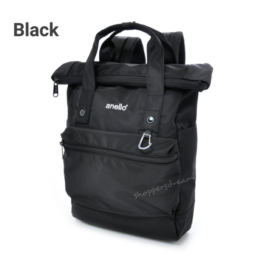 Ready stock Black Anello URBAN STREET Backpack AT B1681 Men s Fashion Bags Backpacks on Carousell