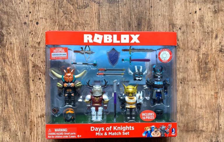 Roblox Day Of Knights Toys Games Bricks Figurines On Carousell