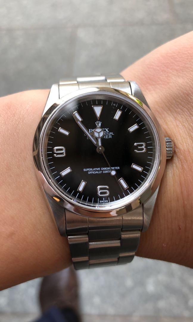 Rolex explorer clearance 14270 swiss only