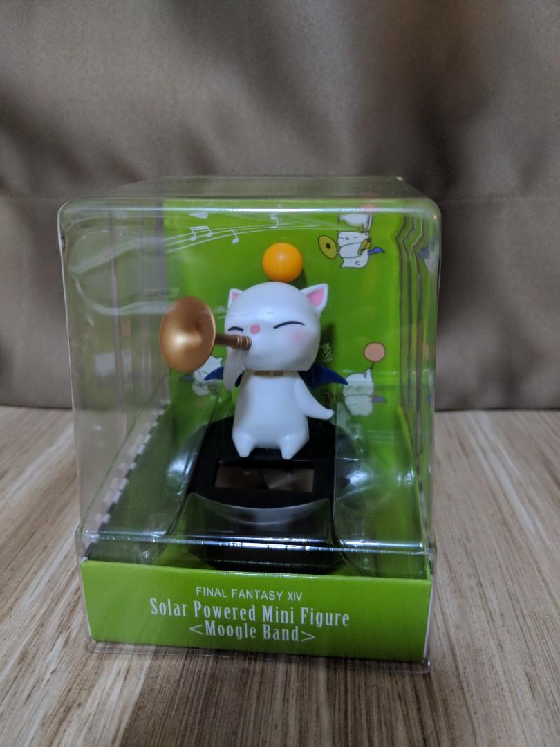 Final Fantasy XIV Moogle Music Band Horn Mini Solar Figure set 3 Taito