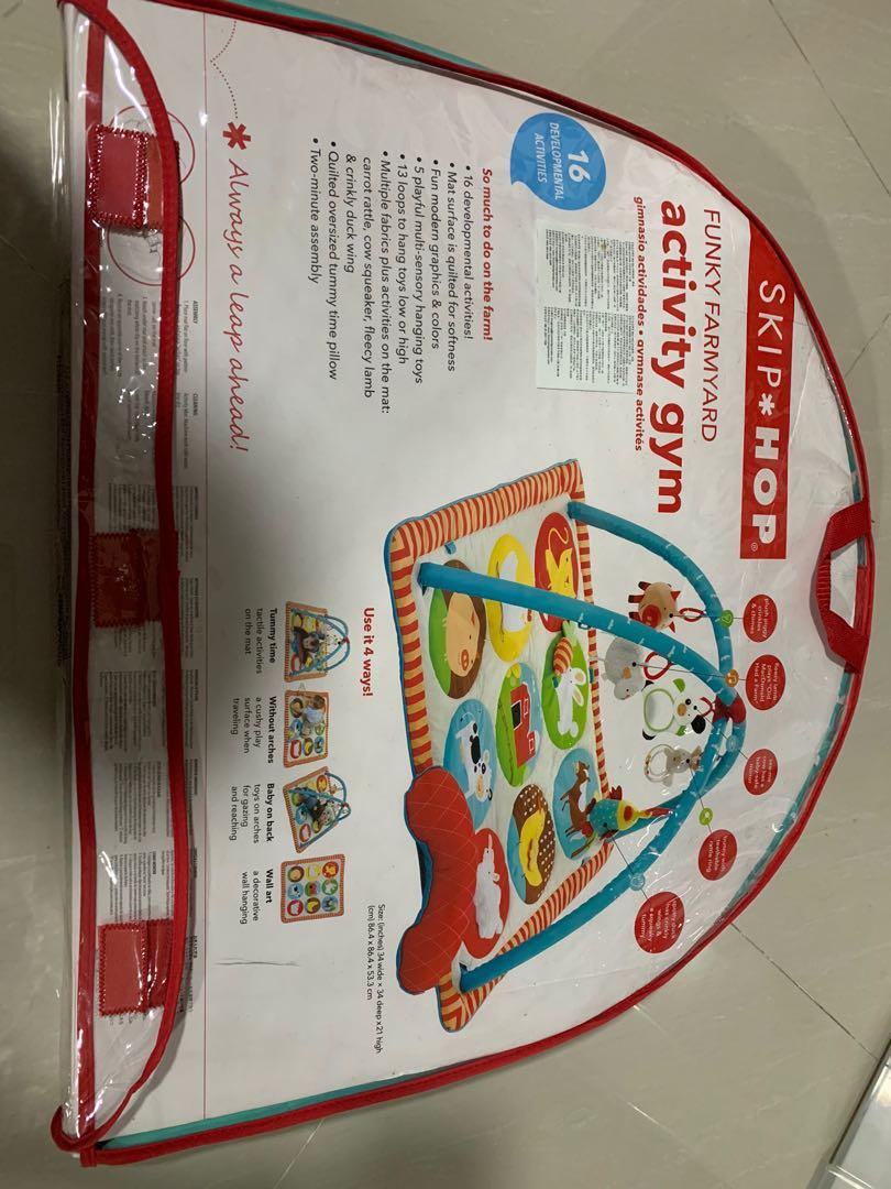 Skip Hop Activity Gym Play Mat Babies Kids Nursing Feeding