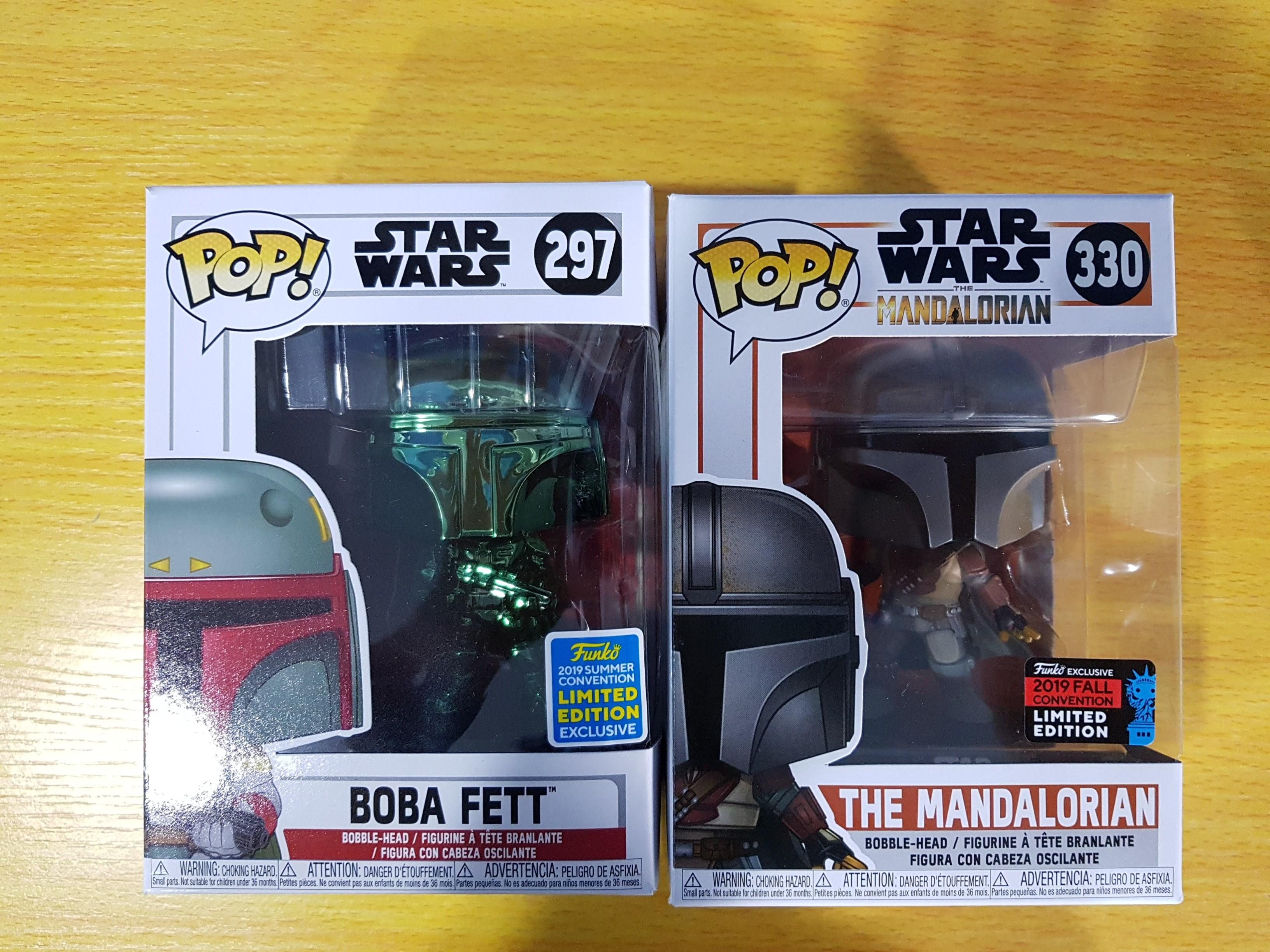mandalorian chrome funko