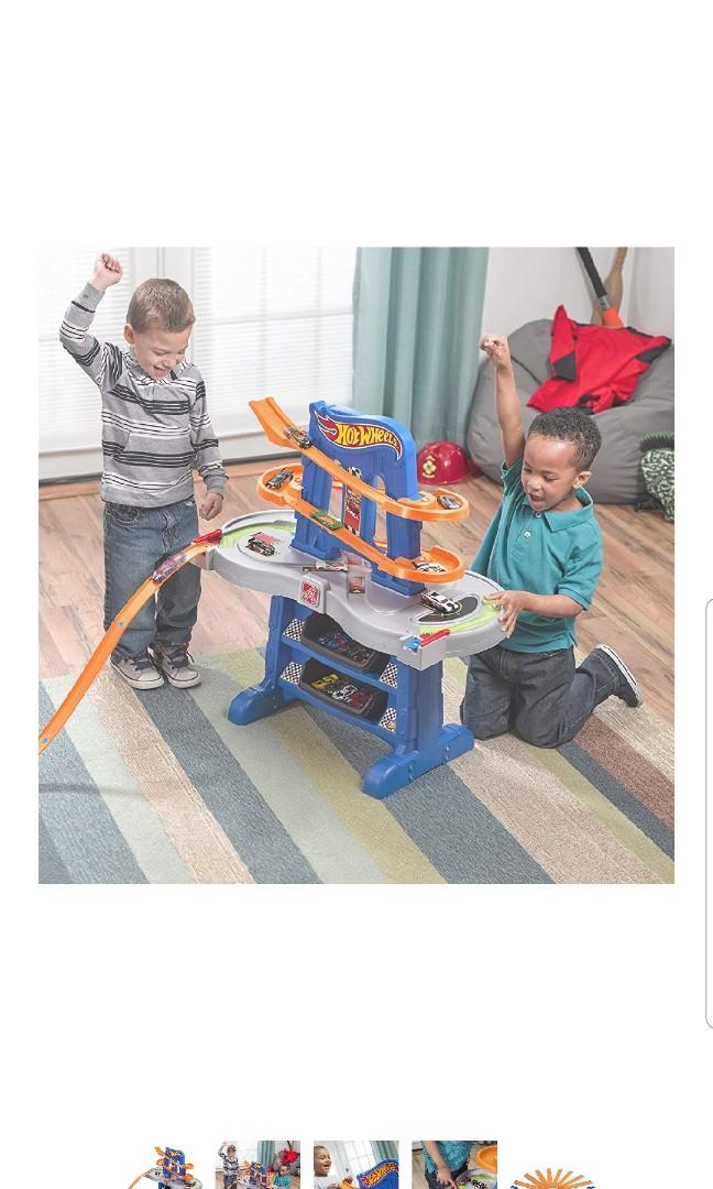 hot wheels track and play table