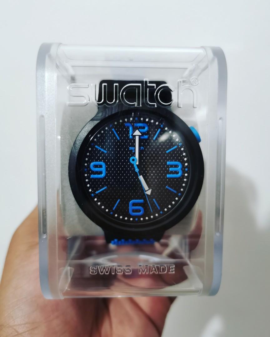 Swatch Big Bold Blue, Men's Fashion, Watches \u0026 Accessories, Watches on  Carousell