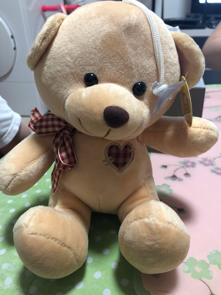 Teddy Bear (Category: Plushies & Soft Toys) located in Singapore. Submitted by charjast (Listing ID 257987331, Image 1). Description: Item only taken out for photo-taking. Otherwise, the item is always placed in its packaging and kept in cupboard..