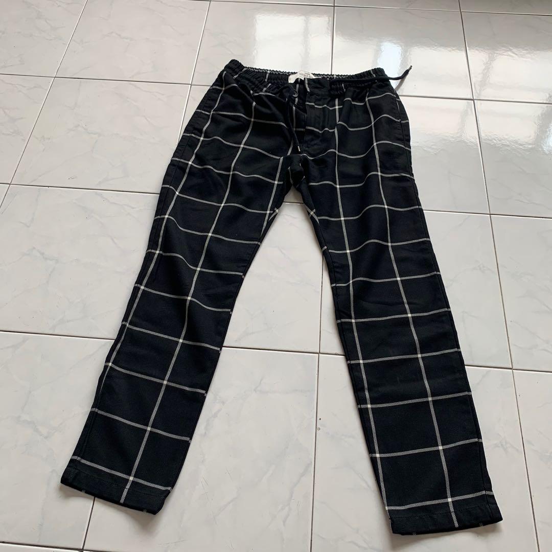 Topman checkered trousers new arrivals