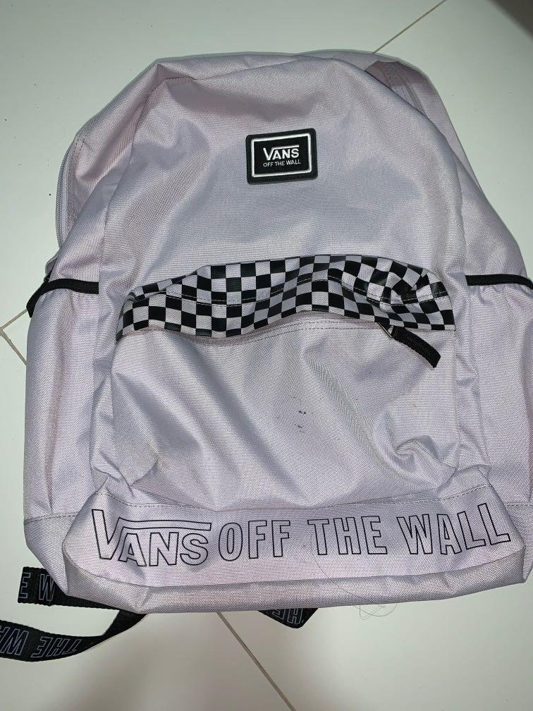 vans lilac backpack