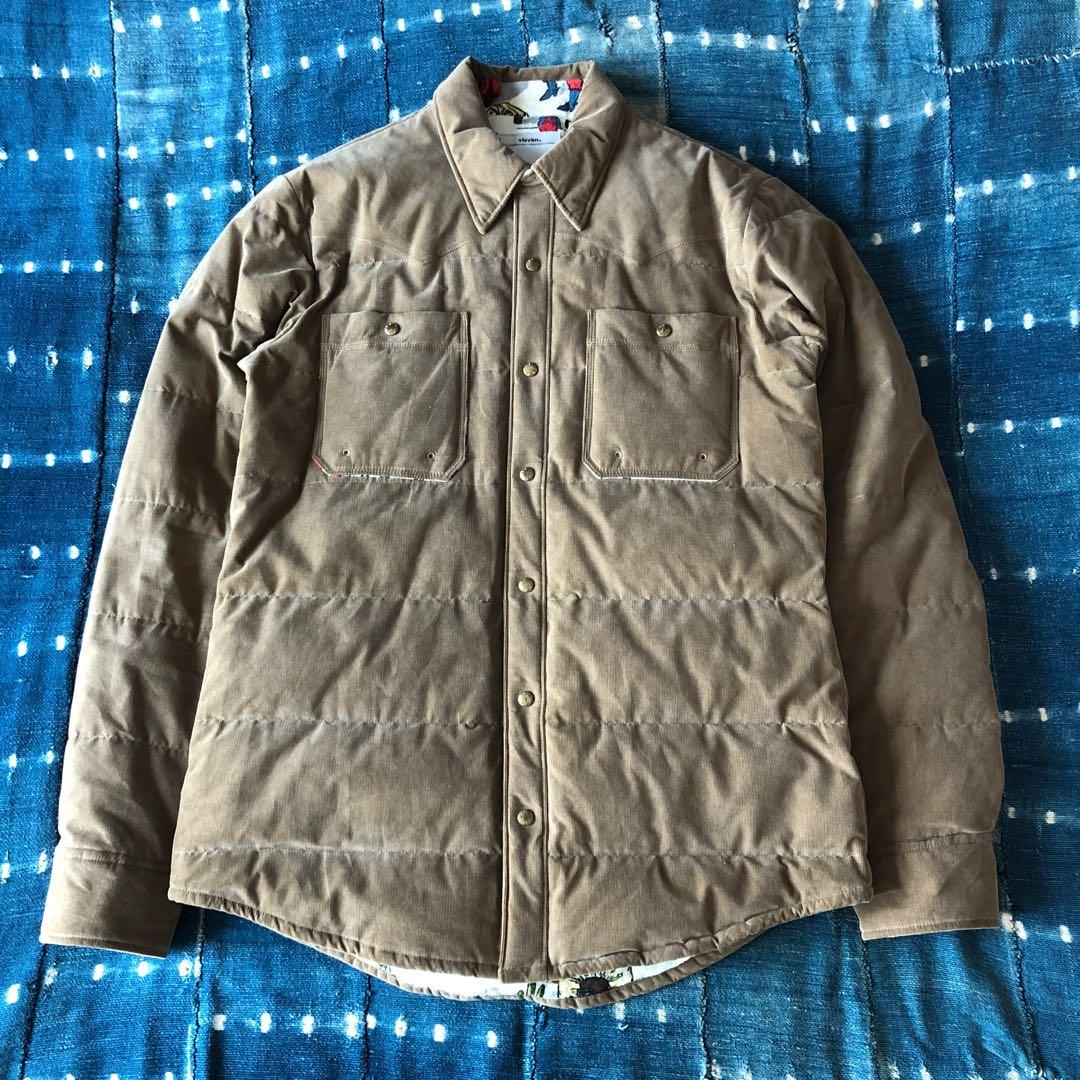 Visvim Kerchief Down Jacket 2.5L (Cords), 男裝, 外套及戶外衣服