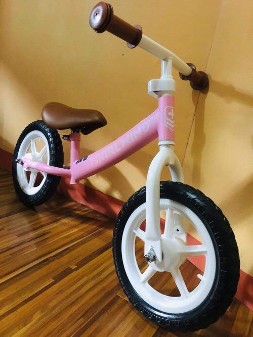 whirlwind balance bike pink