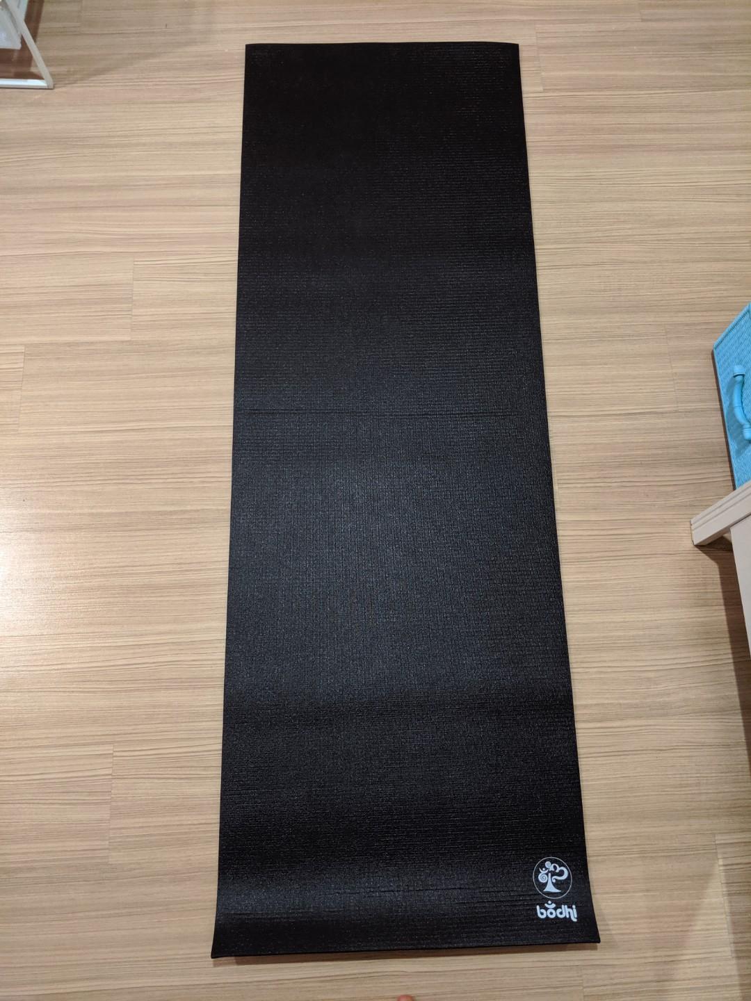 Yoga Mat (Bodhi Yoga Mat Eco Lotus 6 mm antraciet), Sports
